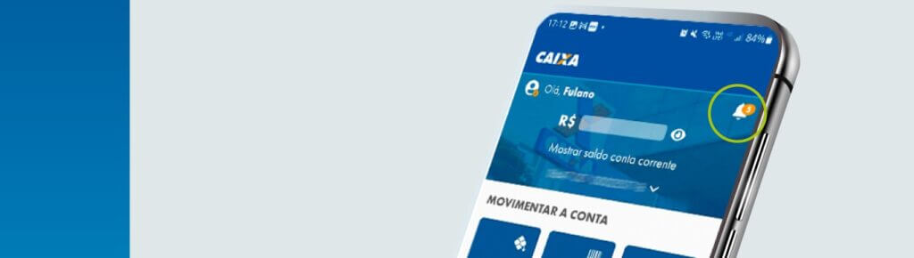 Como eu atualizo minha conta para Poupança Caixa Tem?